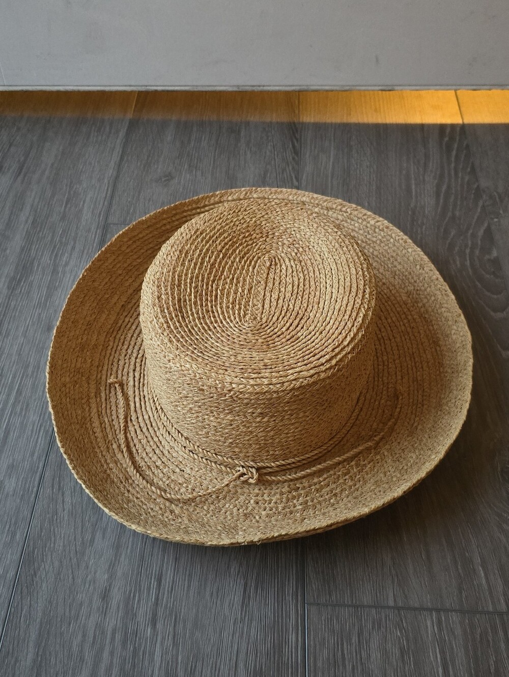 Kaminski 100% Raffia Wide Brim Sun Hat Made in Australia Natural Straw Vacation - Picture 12 of 12